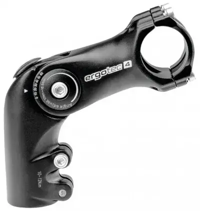 Humpert/Ergotec Ergotec Vorbau AHEAD Octopus 50 Ø 31 - 8 mm 110 mm schwarz - 31.8 mm