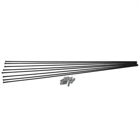 DT Swiss Speichenkit für PRC 1400 SPLINE 35/65 mm schwarz - präzise Laufrad-Instandsetzung