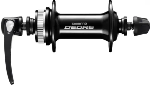 SHIMANO Vorderradnabe DEORE HB-M6000 Center-Lock Schnellspanner Vorderradnabe - für Scheibenbremse…