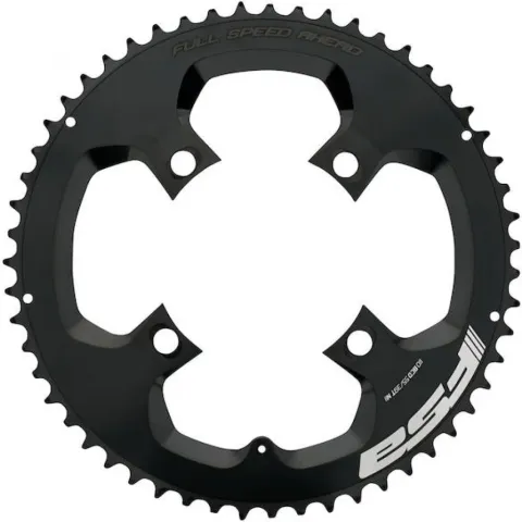 FSA Kettenblatt Road Powerbox Aero Pro 4-Arm 110 mm x 53 Zähne Schwarz - Aerodynamisch optimiert
