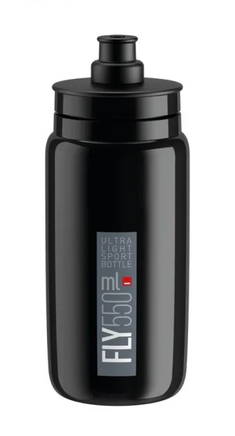Elite Trinkflasche Fly 550 ml schwarzgrau