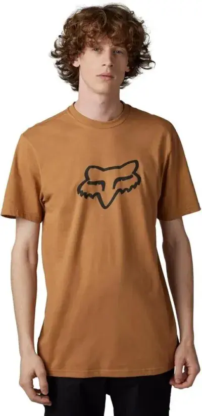 FOX Legacy Fox Head Herren T-Shirt XL - Medium Brown