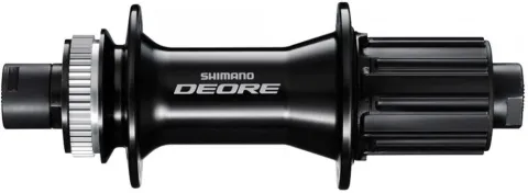 Shimano Nabe Deore FH-M6010 Hinterrad 32-Loch 8-10F schwarz STA142 CL