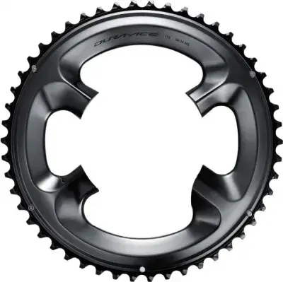 SHIMANO Kettenblatt DURA-ACE FC-R9100 50 Zähne - maximale Effizienz für Rennrad-Antriebe