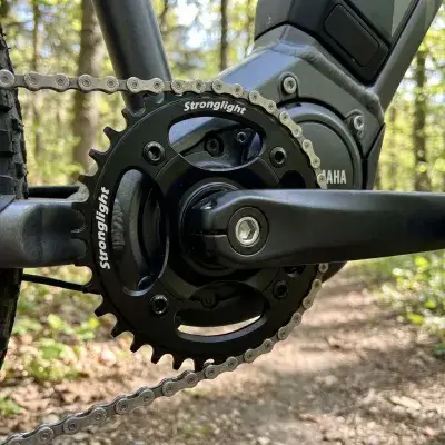 Stronglight E-Bike Kettenblatt Direct Mount 38Z - Aluminium für Yamaha