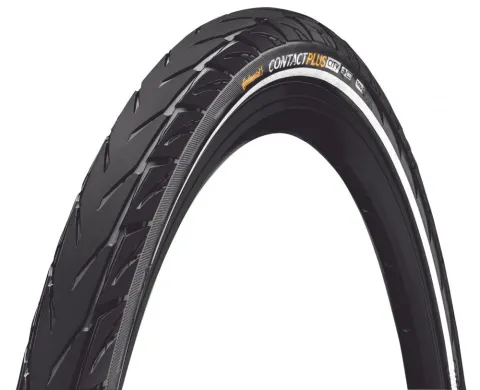 Continental Reifen Conti Contact Plus City Draht 28 Zoll 28x1.75 47-622 sw/sw Reflex E-50