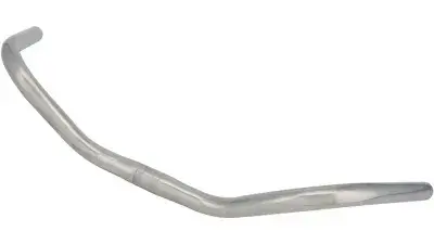 Ergotec Lenker Bügel Stuttgarter Ø 25,4 mm 555 mm Höhe 74 mm 68° silber