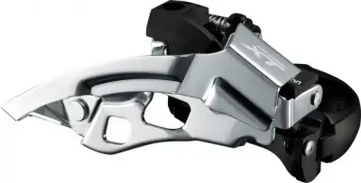 SHIMANO Deore XT FD-T8000 Umwerfer 3-fach Trekking Dual-Pull - präzises Schalten für Trekkingbikes