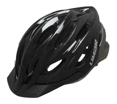Limar Scrambler Fahrradhelm Größe L Schwarz - In-Mould-Konstruktion mit 22 Belüftungsöffnungen
