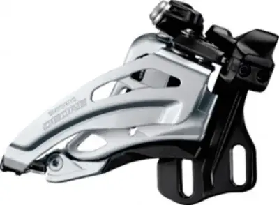 Shimano Umwerfer Deore SideSwing FDM617E6X Front Pull 66-69° E-Type - präzise Schaltperformance für…