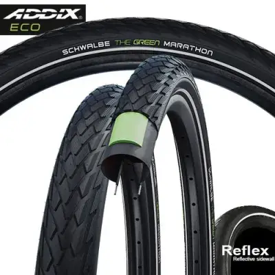 Schwalbe Reifen Marathon 28x1.25" 32-622 schwarz Reflex E-25 HS620 Draht