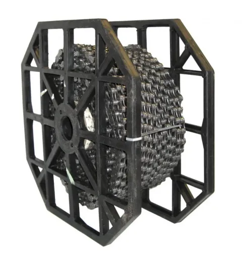 KMC S1 WIDE Singlespeedkette 50 Meter - 1-fach Fahrradkette in Braun