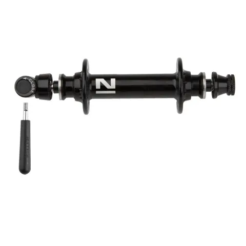Novatec A291SB/A-SL Vorderradnabe 20-Loch Schnellspanner Schwarz - Ultraleicht 59g für Rennräder