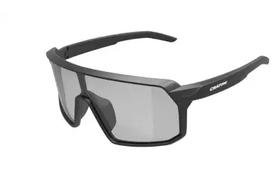 Cratoni Sonnenbrille Skyvision sw matt , Glas smoke, nicht verspiegelt