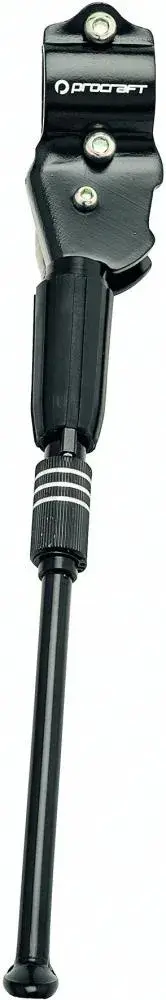Procraft Hinterbauständer Kick 26-28 Zoll schwarz - Parkstütze mit einfacher Montage