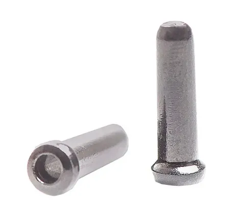 capgo OL Endkappe für Innenzug 1,00-1,80 mm Aluminium Silber - 500er Pack