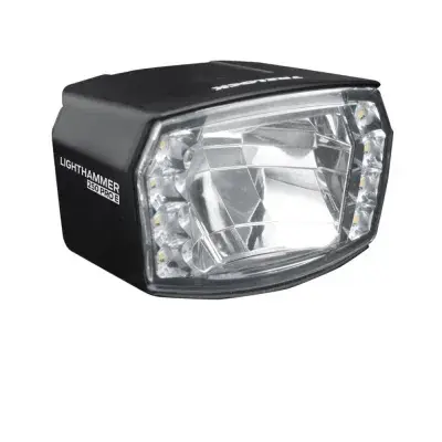 Trelock LS 990 LIGHTHAMMER PRO 250 E-Bike-Frontscheinwerfer 250 Lux - Schwarz