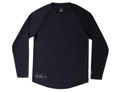 Muc Off Long Sleeve Riders Jersey Größe S Schwarz - Atmungsaktives Langarmtrikot für Radfahrer