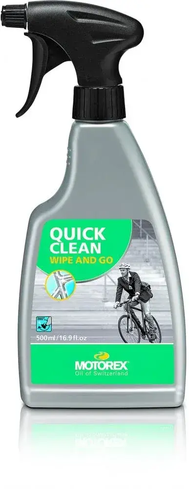 MOTOREX QUICK CLEAN Fahrradreiniger 500 ml - Wasserfreie Reinigung für Kunststoffe & Metalle