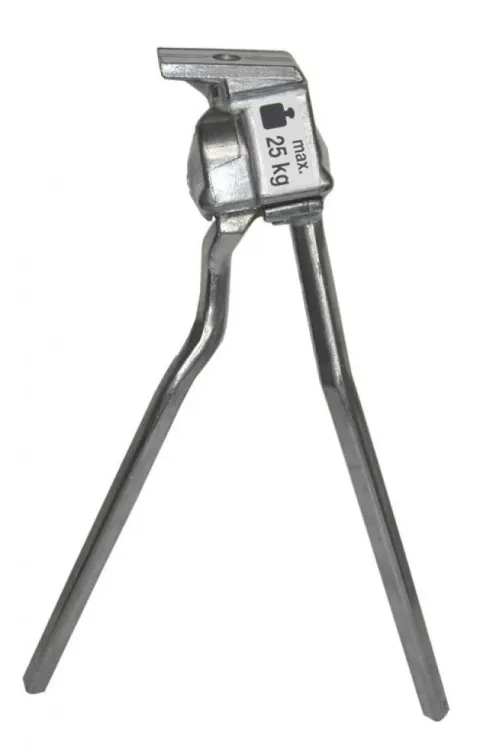 Esge Zweibeinständer Alu silber S - Standard 290mm
