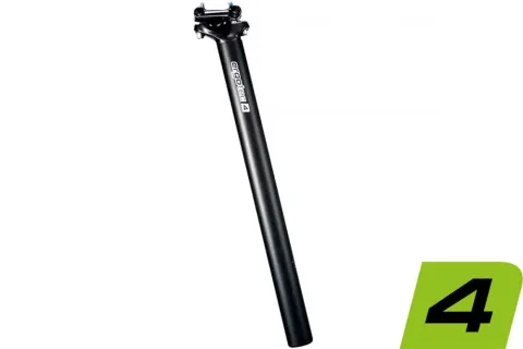 Ergotec Sattelstütze Atar 2 31,6mm 350mm schwarz-sand - Aluminium, 20mm Setback, für MTB &…