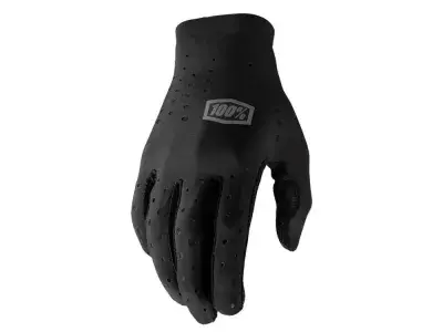 100% Sling gloves M black - ultraleichte, atmungsaktive MTB-Handschuhe