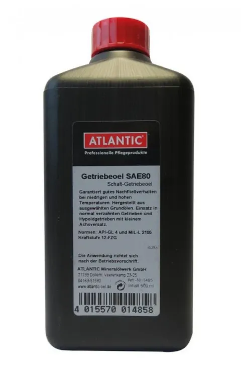 Atlantic Getriebeoel SAE 80 500ml Flasche 1485