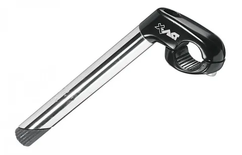Ergotec Vorbau Cat 2 Niro SL 300mm/40mm Niro/Alu schwarz/silber 1" Ø 22,2mm 35°