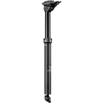 FSA Flowtron XC Vario-Sattelstütze Ø 27,2 × 363 mm Schwarz - 100 mm Hub für XC-Mountainbikes