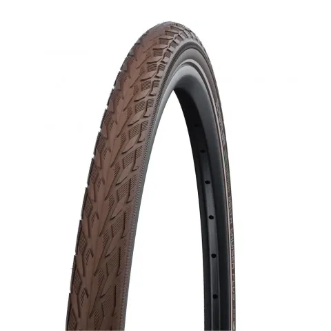Schwalbe Delta Cruiser Plus 28x1.40 (37-622) Drahtreifen, PunctureGuard, braun mit Reflexstreifen,…