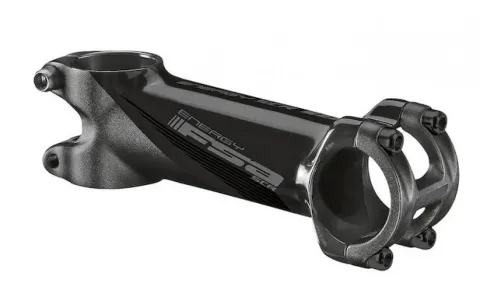 FSA Energy SCR Fahrradvorbau ±6° 31,8 × 130 mm Schwarz - Leichter Rennrad-Vorbau mit Kabelführung