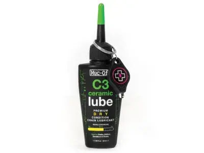 Muc Off C3 Dry Ceramic Lube 50ml pink