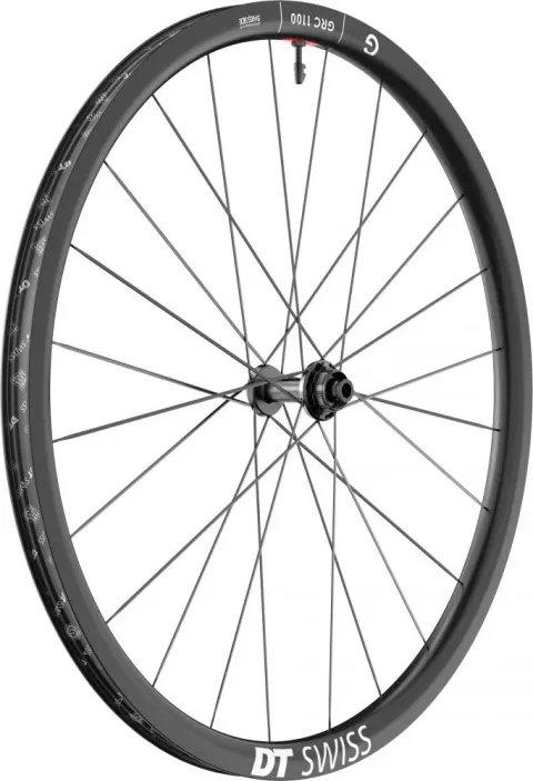 DT Swiss Laufrad GRC 1100 DICUT 29" 622 x 30 mm Schwarz - High-End Gravel-Carbonrad