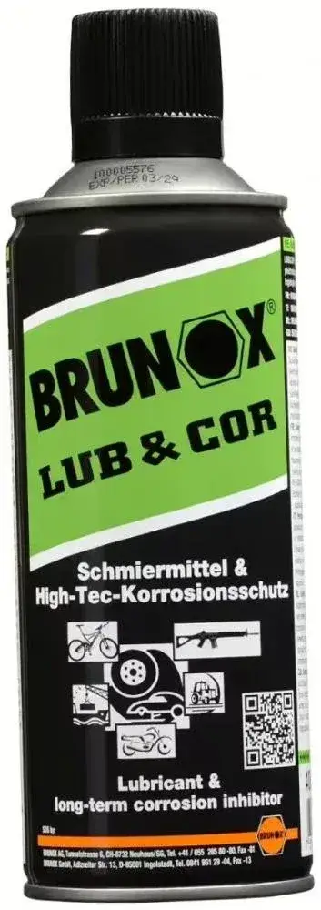 Brunox Kettenpflege Lub & Cor Spray 400 Milliliter Allwetter Kettenschmiermittel Korrosionsschutz…