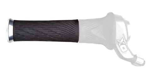 SRAM Lockring Griffe für GripShift - 122 mm, silber