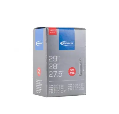 Schwalbe SV19A Extralight Schlauch 27,5|28|29" (40/62-584/635), SV 40mm, Butyl