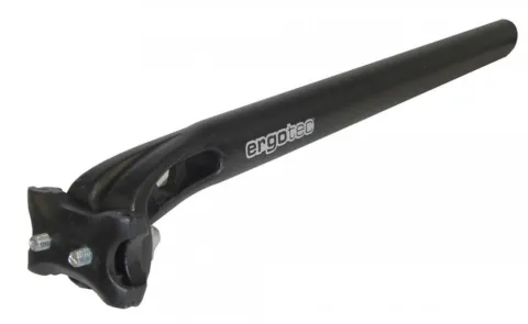 Ergotec Patentsattelstütze Hock Evolution Ø 27,2mm 400mm schwarz/matt Alu