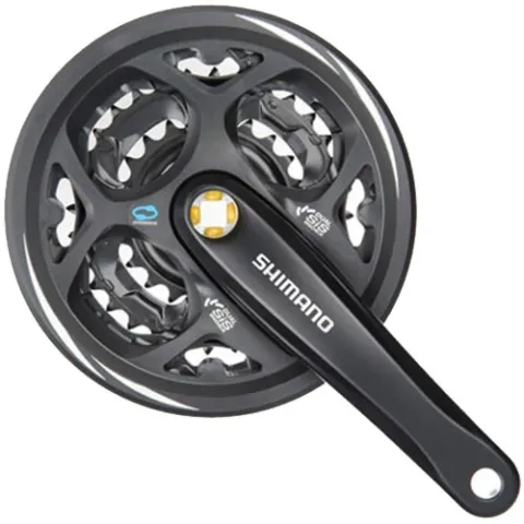 SHIMANO Kurbelgarnitur ALTUS FC-M311 - 7-fach, 8-fach, 175 mm, 42-32, 22 Zähne