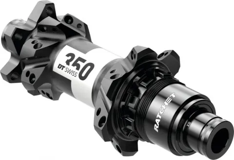 DT Swiss Nabe MTB HR 350 Straightpull 28 Loch Schwarz - zuverlässige Hinterradnabe mit direkter…