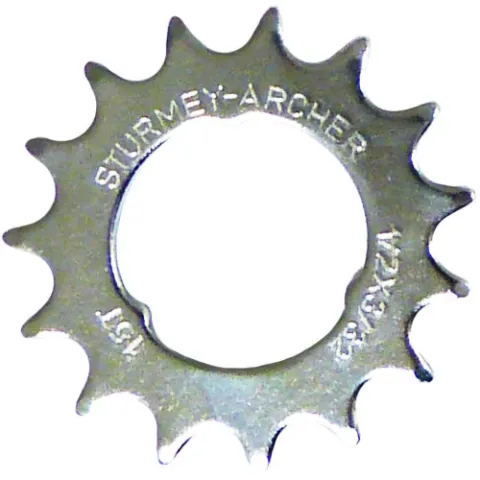 SunRace Steckkranz 15 Zähne 1/2"x3/32" flach HSL945