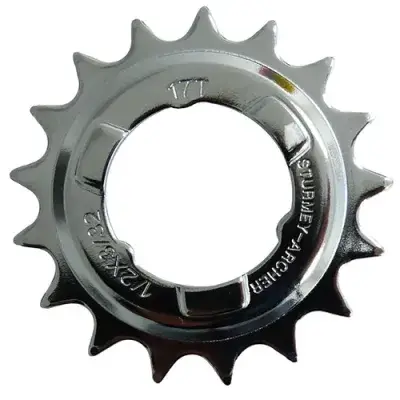 SunRace Steckkranz 17 Zähne 1/2"x3/32" gekröpft HSL862