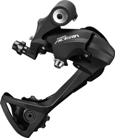 SHIMANO ACERA Schaltwerk RD-T3000 SGS 9-fach Trekking schwarz - kompatibel für Trekkingrad und…