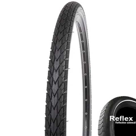 Kenda Reifen Khan II schwarz 28x1.60 Zoll 42-622 schwarz Reflex E-25 K-1172 Draht