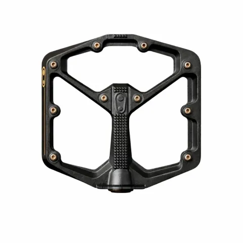 Crankbrothers Pedal Body Pedalkörper, Stamp V1, Level 7+11, large, rechts, schwarz gold