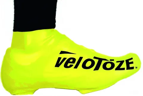 Velotoze Überschuhe Kurz Road 2.0 Gelb S-M (37-42,5)
