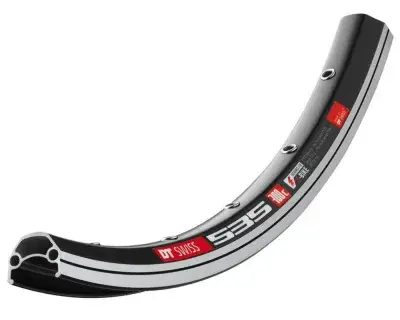 DT Swiss 535 28 Zoll 32 Loch Schwarz - E-Bike Felge mit Felgenbremse für maximale Stabilität