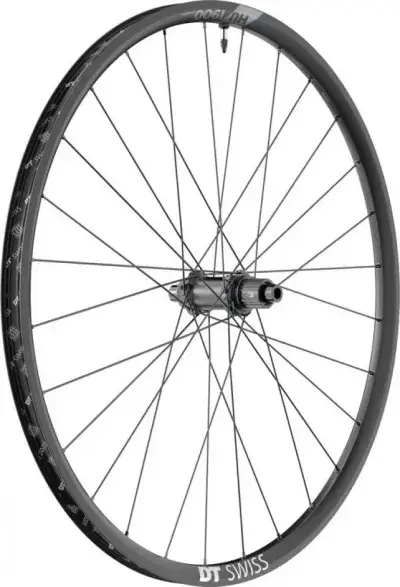 DT Swiss Laufrad HU 1900 SPLINE 29" 622 x 25 mm schwarz - robustes E-MTB Hinterrad