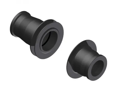 DT Swiss Umrüstkit Achse HR 12 mm Schwarz - einfache Umrüstung auf 12 mm Steckachse