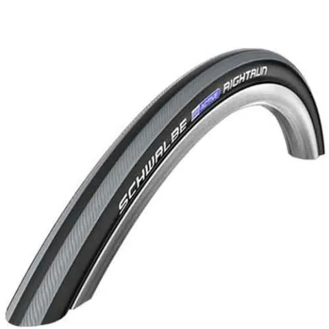 Schwalbe Reifen Rightrun Plus 22x1.00" 25-489 schwarz/grau Draht