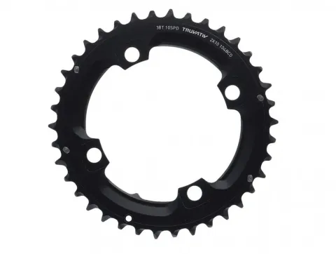 Kettenblatt MTB 38 Z. S1 2x10-fach 104mm LK,aluminium,schwarz,o.Pin